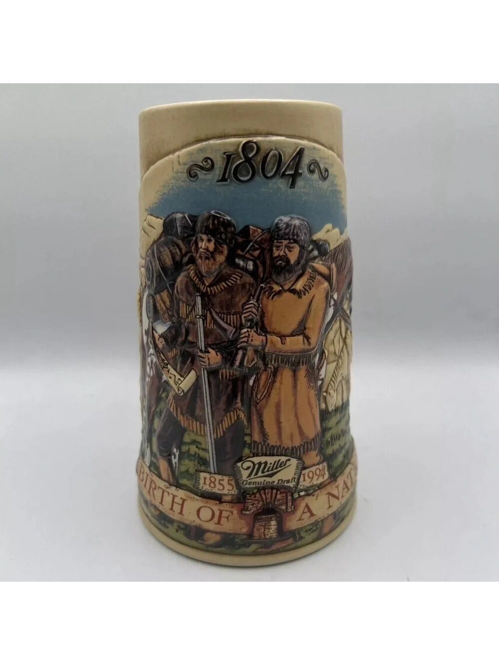 Vintage Miller Stein Lewis And Clark Birth Of A Nation Mug